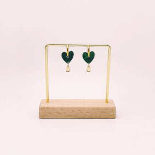 Green Heart Øredobber