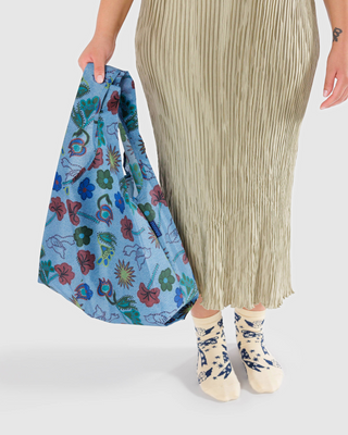 Standard Baggu - Digital Denim Birds