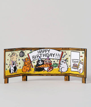Guinea Pig Surprise - Bursdagskort