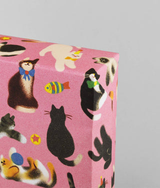 CATS gavepapir - 3 store ark