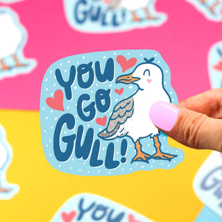 You Go Gull Seagull - Klistremerke