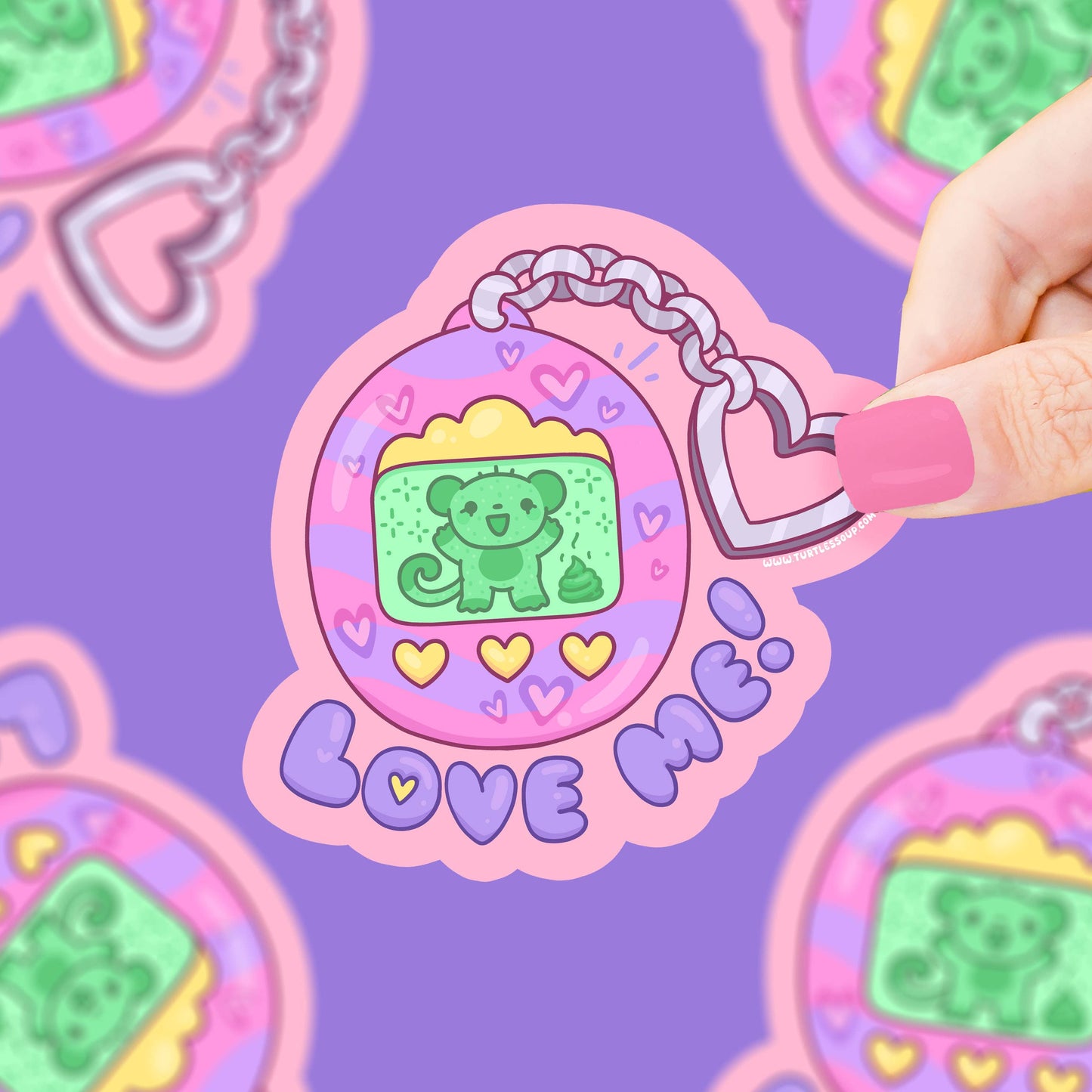 Love Me Virtual Pet - Klistremerke