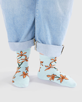 BAGGU Crew Sock - Orchid