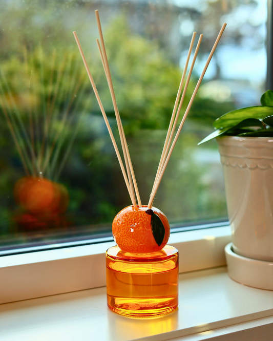Sitrusduft med Frukttopp – Sitron eller Appelsin (100 ml)