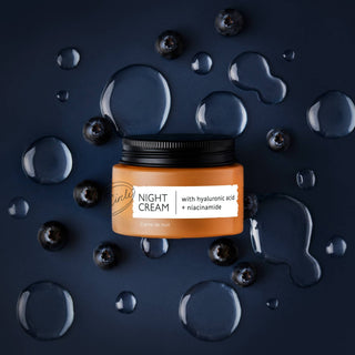 UpCircle Night Cream – Nattkrem med hyaluronsyre og niacinamid (55ml)