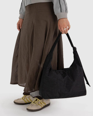 BAGGU Nylon Shoulder Bag - Black
