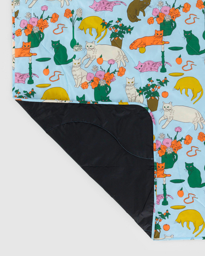 BAGGU Puffy Picnic Blanket - Table Cats