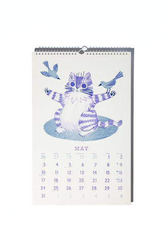 2026 Risografi Premium Kalender – Butterfly Days (Bromstad Printing Co.)