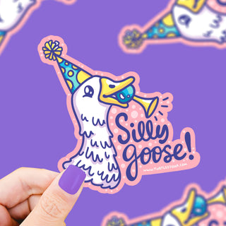 Silly Goose - Klistremerke