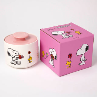 Peanuts Candy Jar - Love is in Bloom