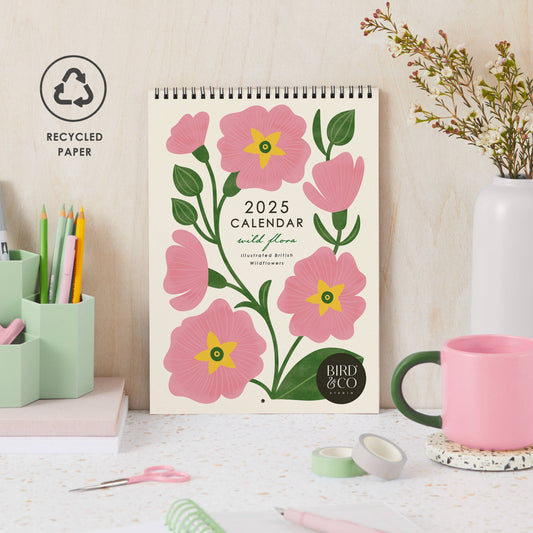 2025 Kalender - Illustrated Wild Flora