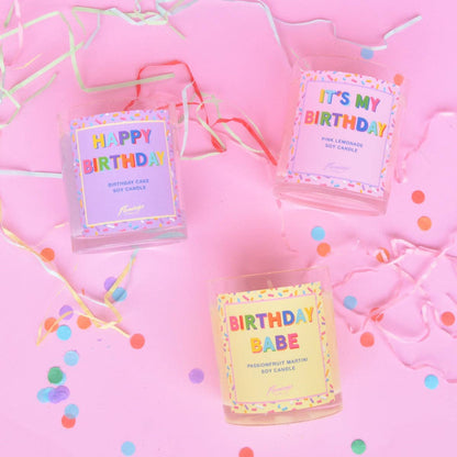 Happy Birthday Sprinkle Candle