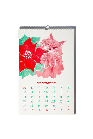 2026 Risografi Premium Kalender – Butterfly Days (Bromstad Printing Co.)