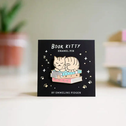 Book Kitty - Pins