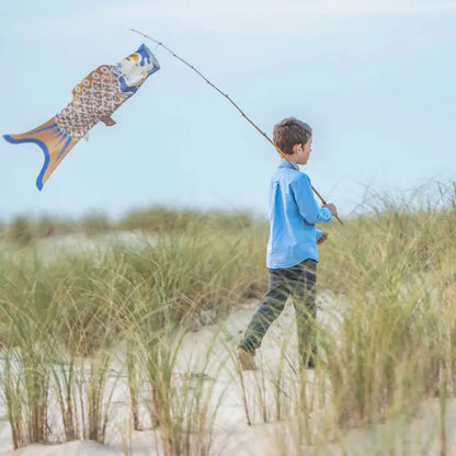 Koinobori Gull (L) - Økologisk Bomull