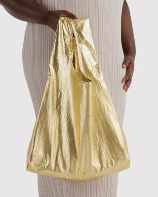 Standard BAGGU Handlenett - Gold Metallic