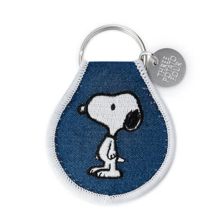 Snoopy Classic - Brodert Nøkkelring