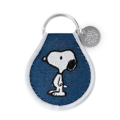 Snoopy Classic - Brodert Nøkkelring