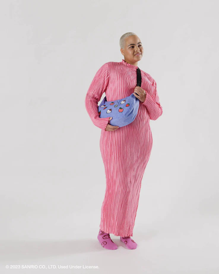 BAGGU Medium Crescent Bag - Hello Kitty