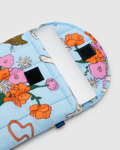 BAGGU Puffy Laptop Sleeve 13"/14" - Table Cats