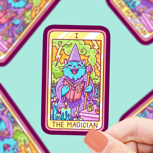 The Magician Tarot Card - Klistremerke