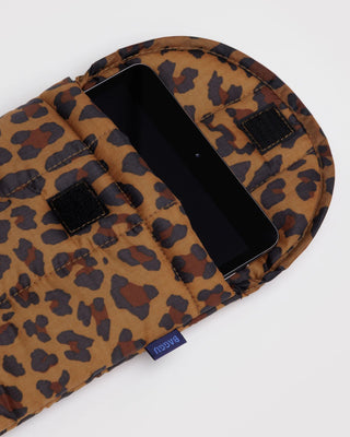 BAGGU Puffy Tablet Sleeve 8" - Leopard
