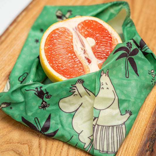 Mummitrollet - Beeswax Wrap "Tending the Earth" - Sett med 3 stk