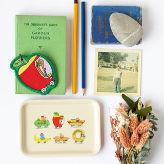 Busy Town Mini Vintage Tray