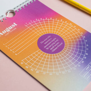Daily Habit Tracker - 12 Month Goal Planner