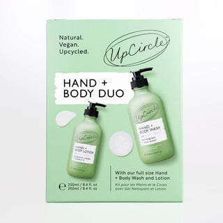 UpCircle Hand + Body Duo – Såpe og krem for hender og kropp