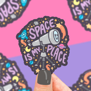 Space is My Place - Klistremerke