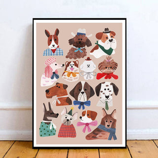 DOGGIES A4 print