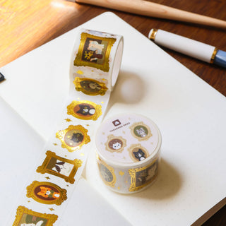 30mm Washi Tape (Gold) - Grand Meowster Gallery