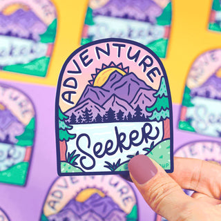 Adventure Seeker - Klistremerke