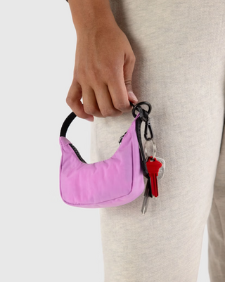 BAGGU Crescent Bag Charm - Peony