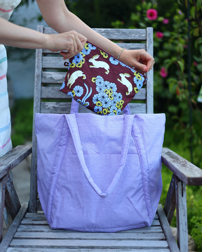 BAGGU Go Pouch Set - Night Orchard