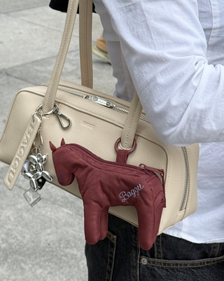 BAGGU Horse Charm - Mahogany