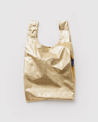 Baby BAGGU Handlenett - Gold Metallic