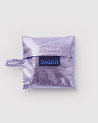 Baby BAGGU Handlenett - Lavender Metallic