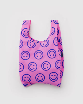 Baby BAGGU Handlenett - Pop Pink Happy