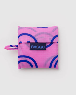 Baby BAGGU Handlenett - Pop Pink Happy