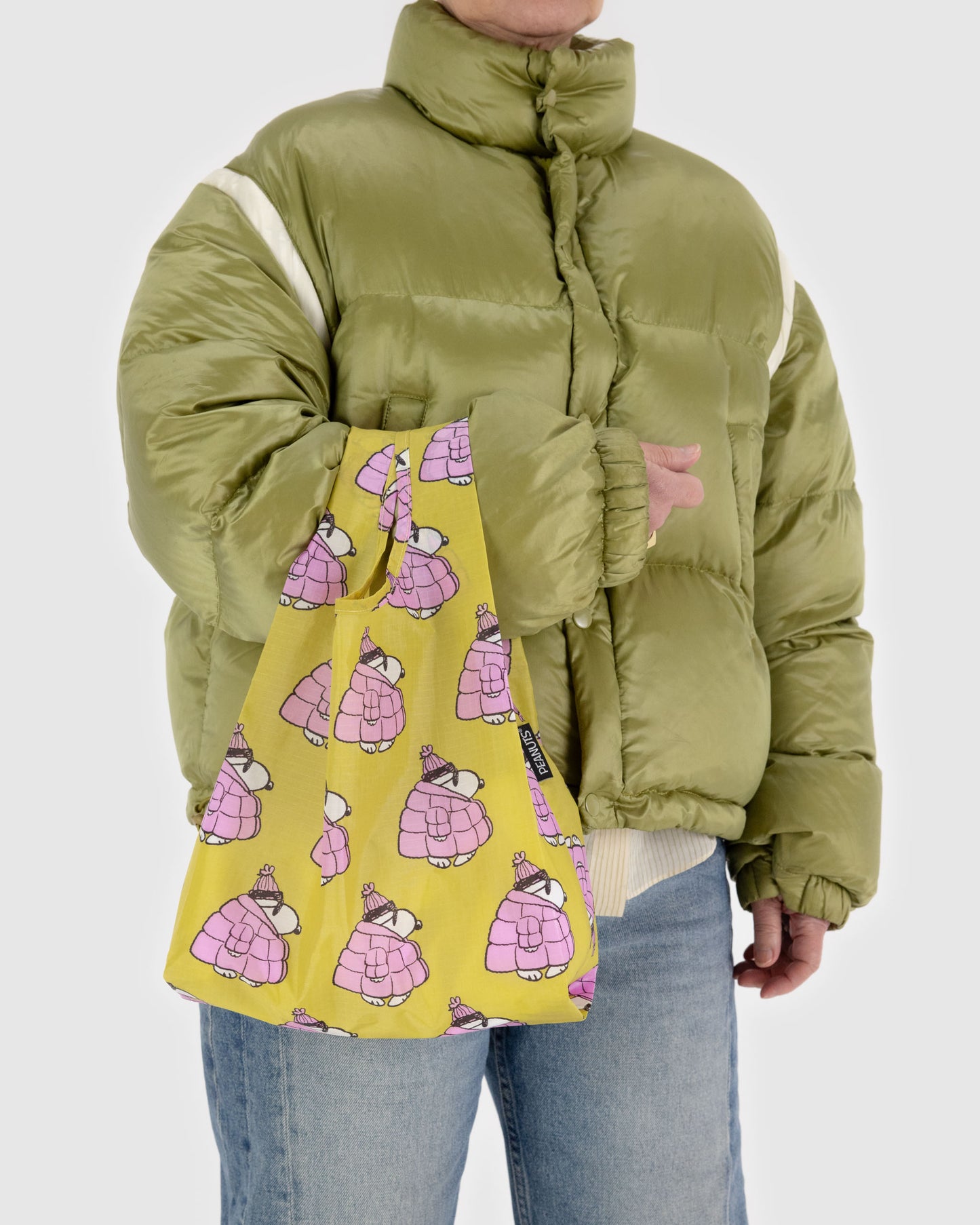 Baby BAGGU - Puffer Snoopy Pink