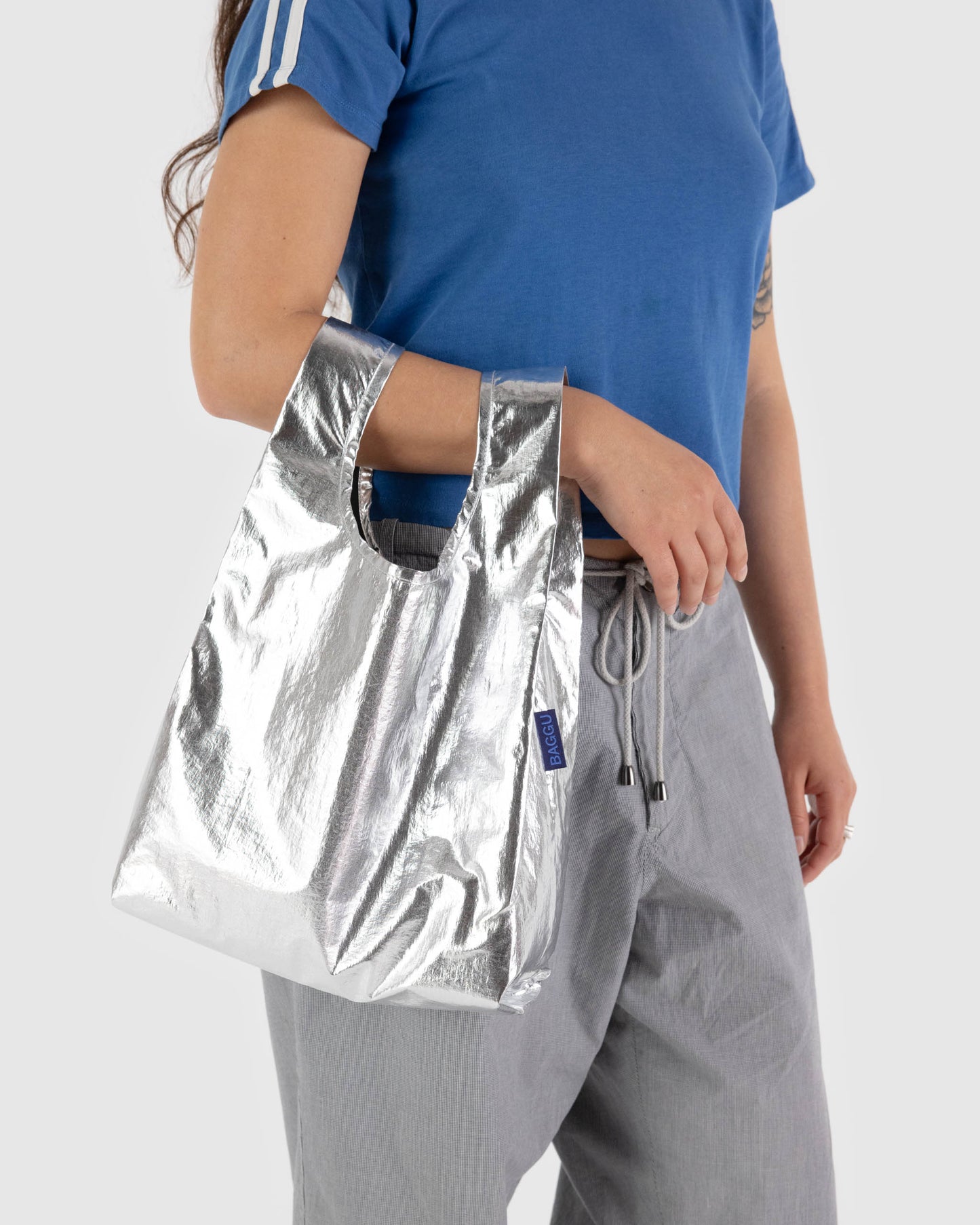 Baby BAGGU - Metallic Silver