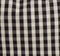 black and cream gingham