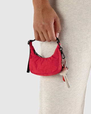 BAGGU Crescent Bag Charm - Candy Apple