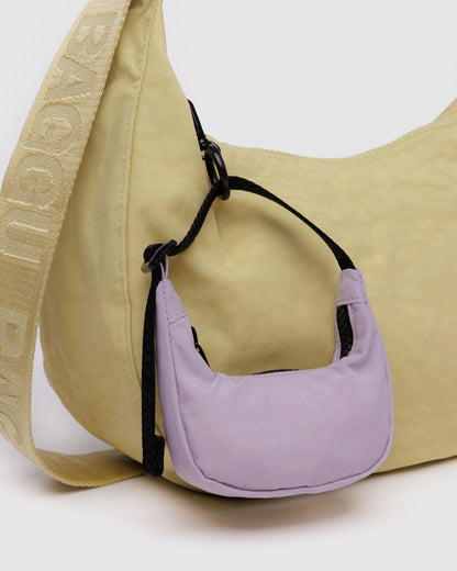 BAGGU Crescent Bag Charm - Dusty Pink