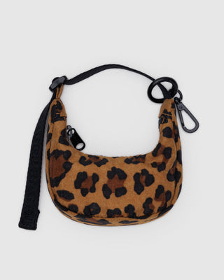 BAGGU Crescent Bag Charm - Leopard