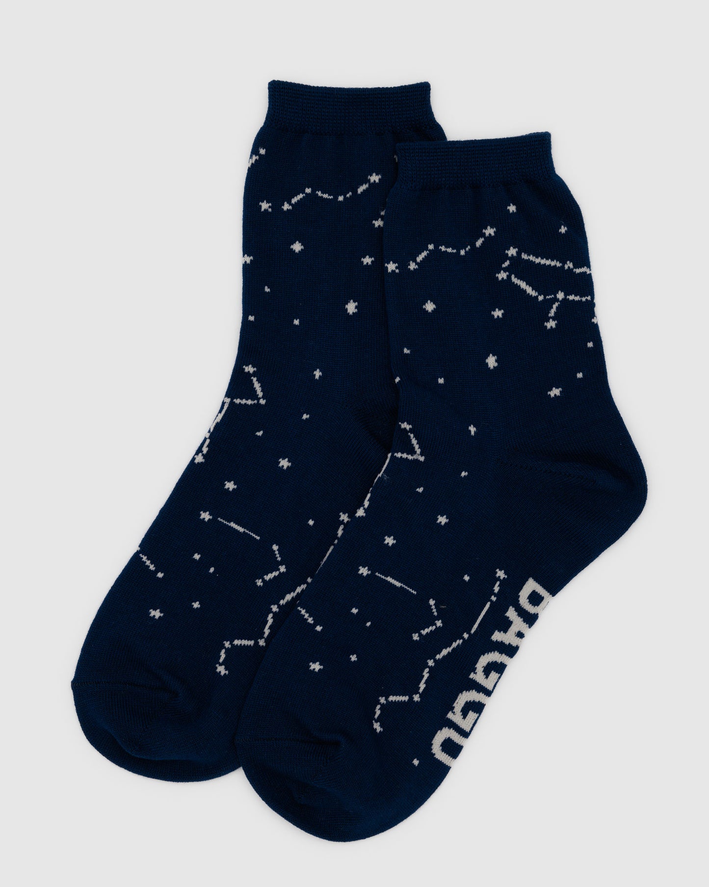 BAGGU Crew Sock - Constellation Midnight