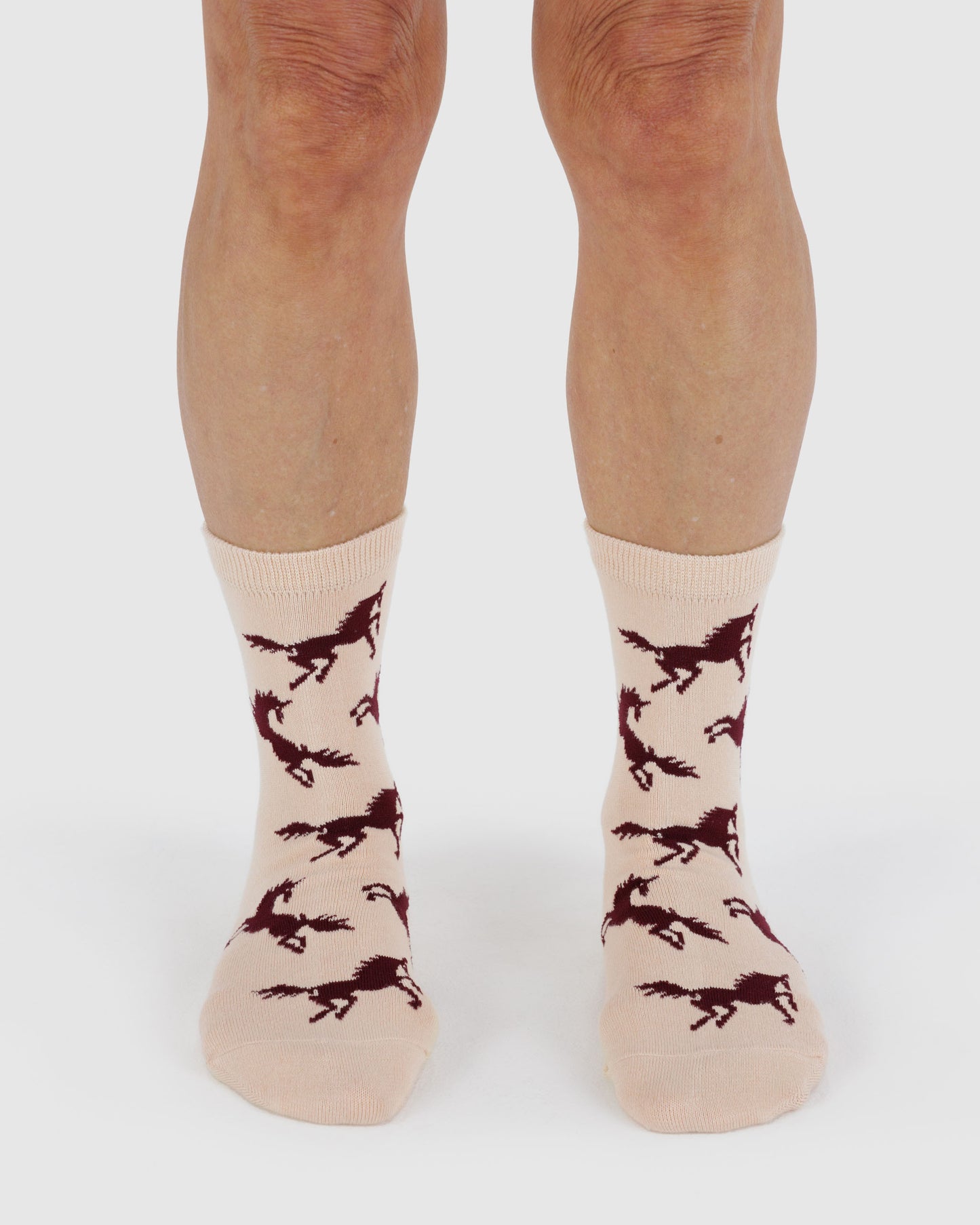 BAGGU Crew Sock - Horses