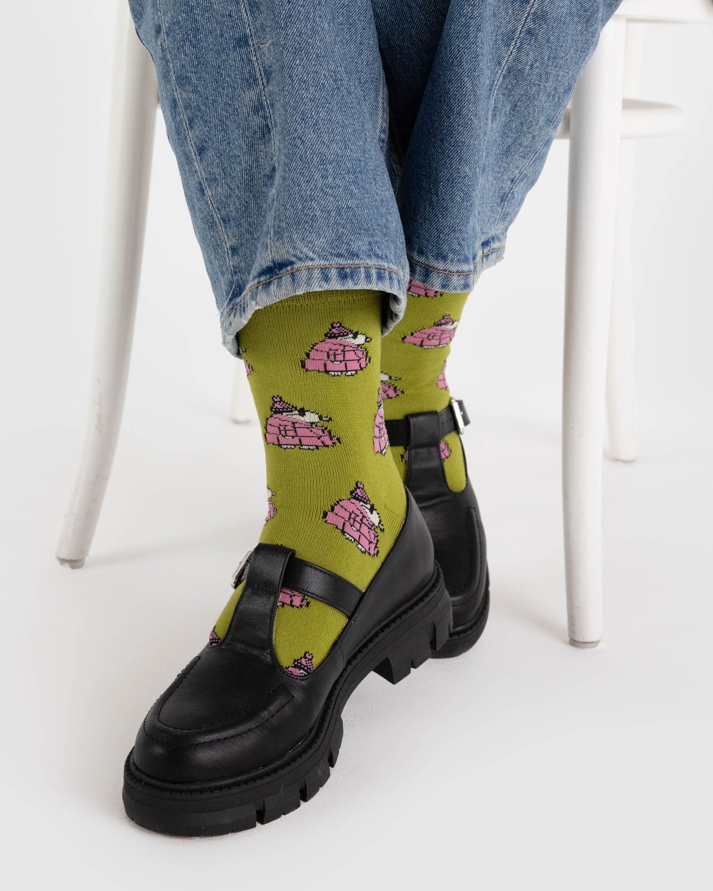 BAGGU Crew Sock - Snoopy